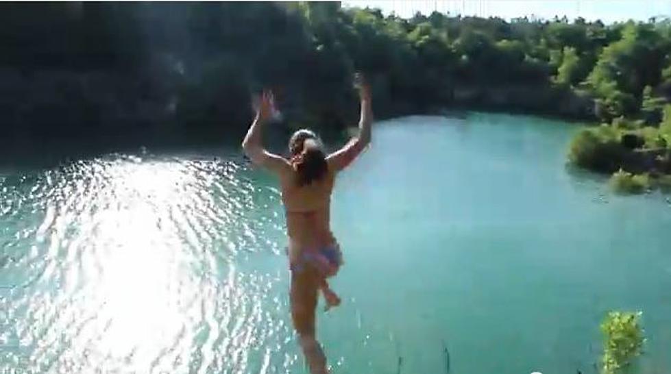 Florida College Student Jumps Off a Fifty Foot Cliff for Free Beer [VIDEO]