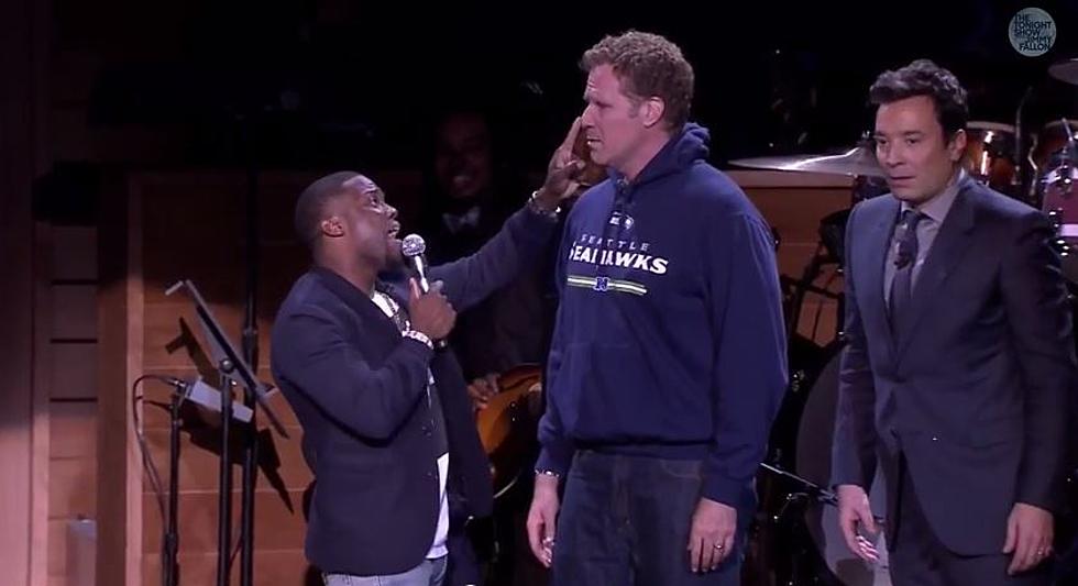 Will Ferrell, Kevin Hart and Jimmy Fallon Face off in a Lip Sync Battle [VIDEO]