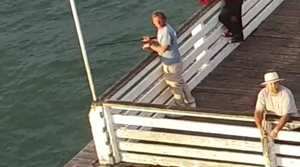 Guy With A Drone Ticks Off Some Local Fisherman, and His Expensive Toy Almost Got Caught NSFW [VIDEO]