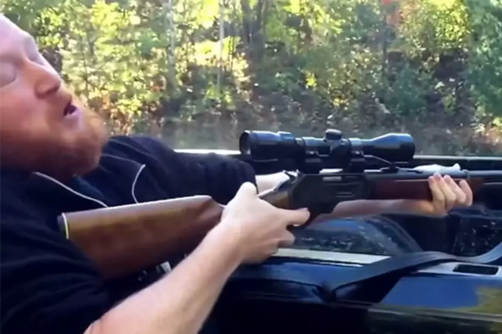 Don&#8217;t Let the Beard Fool You: Ian Shoots a Gun For (Almost) the First Time [VIDEO]