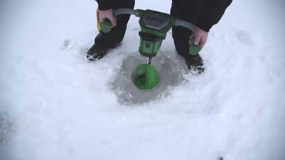 Testing the Ion Electric Ice Auger “Slush-Flushing Reverse” Feature [VIDEO]