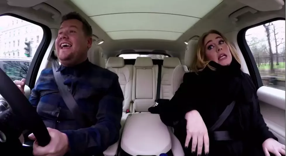 Adele Rocks Carpool Karaoke