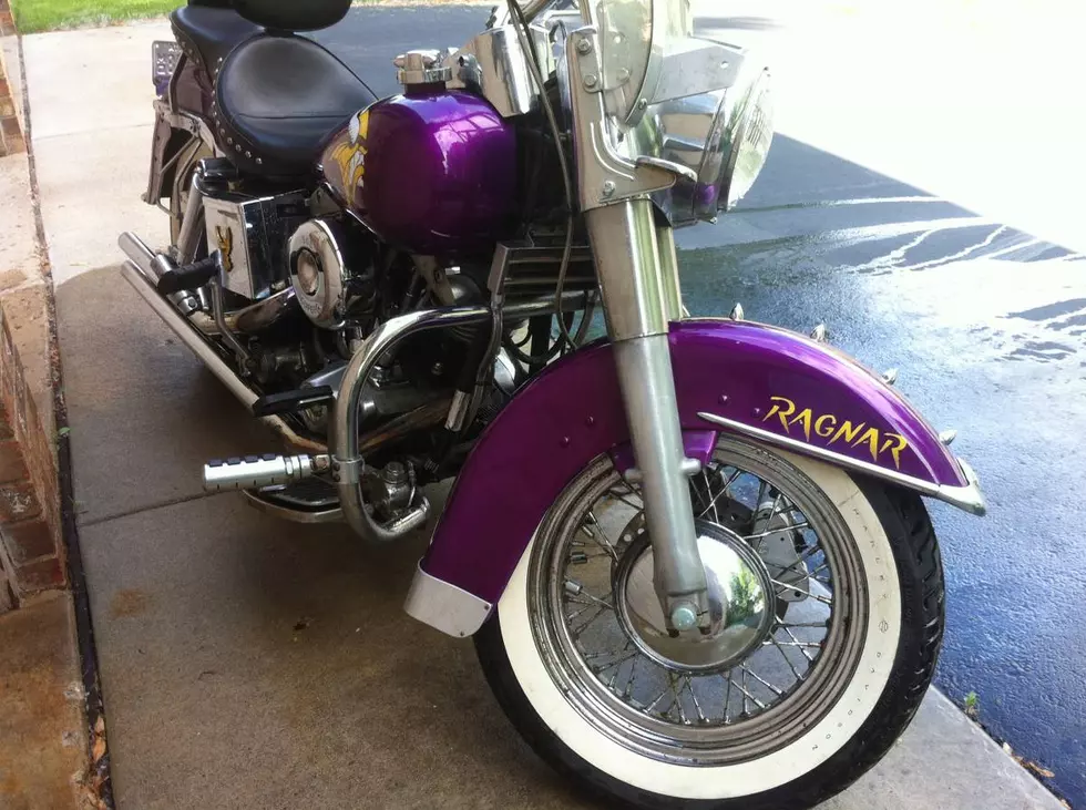 Ex-Viking Mascot Ragnar&#8217;s Motorcycle For Sale