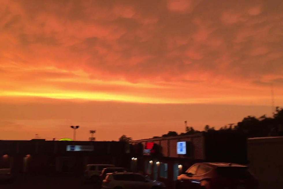 Eerie Orange Glow Envelops Duluth As Sun Comes Up And Storms Roll In [VIDEO]