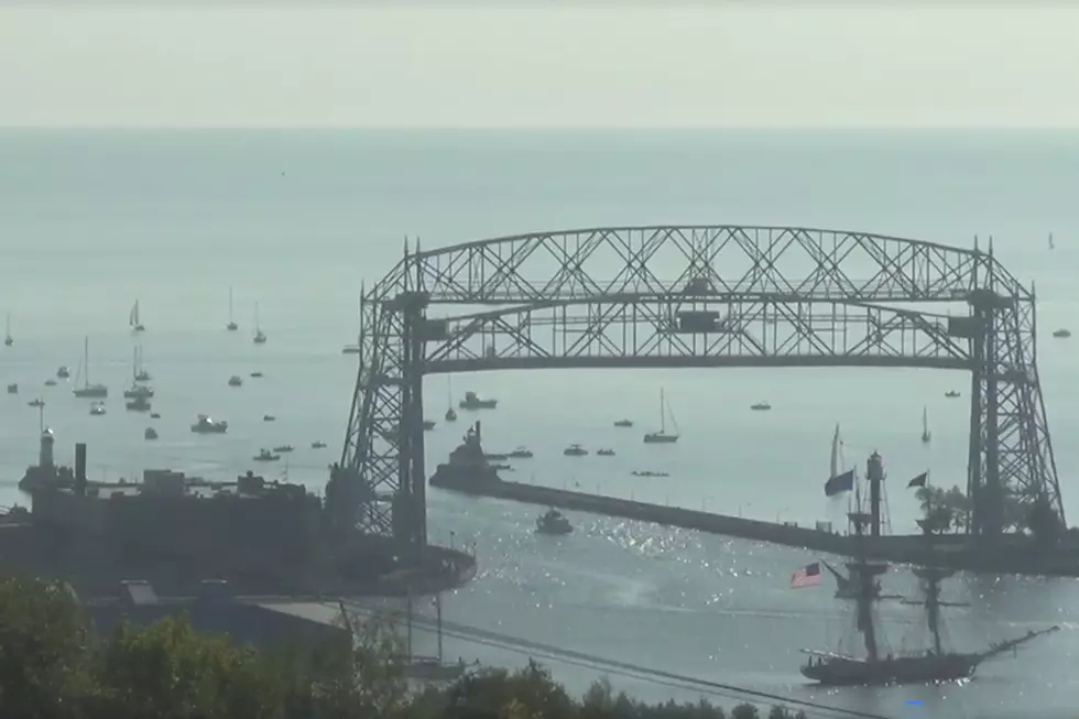 WATCH: Duluth Festival Of Sail's Grand Parade Of Sail