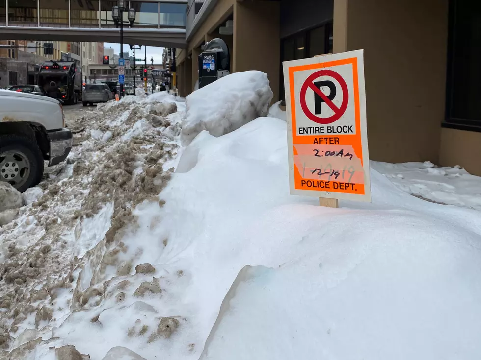 Snow Removal Continues Wednesday Morning in Downtown Duluth