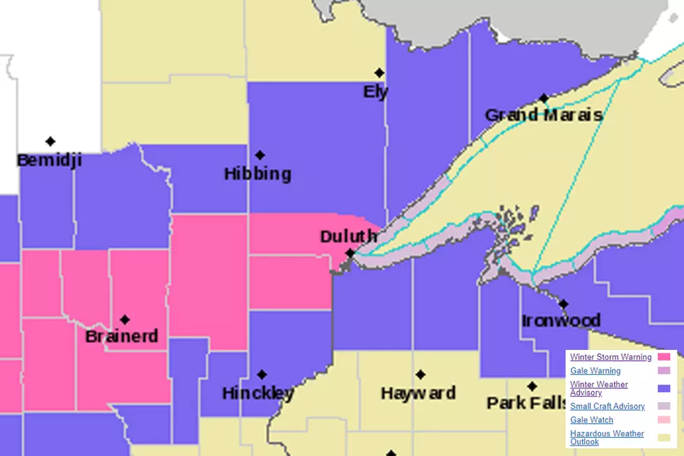 First Winter Storm Warning Of The Season Issued For Duluth Area – Here’s What To Expect