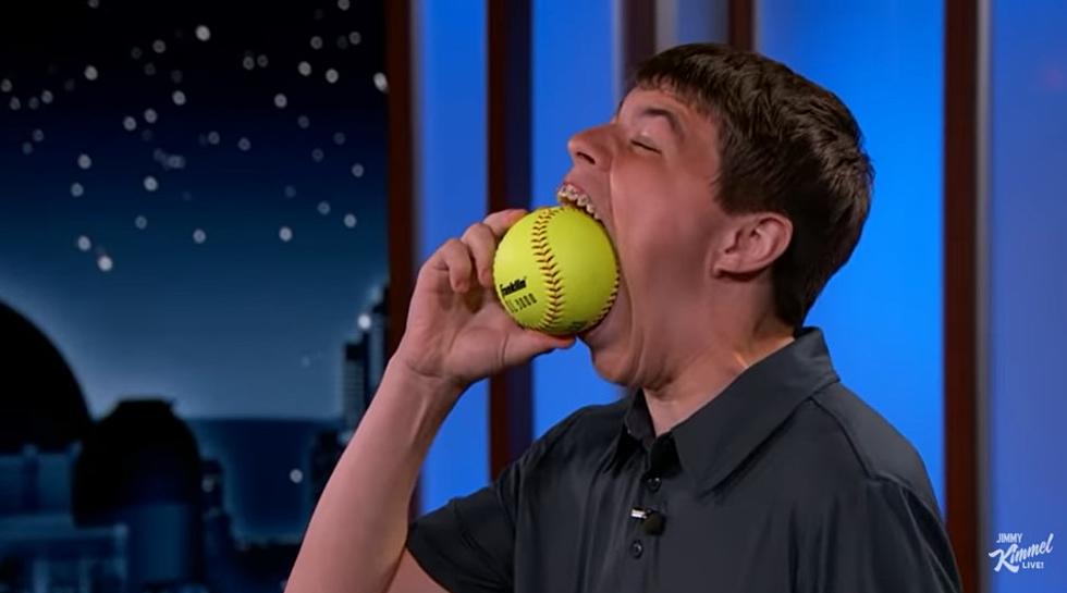 A Kid From Minnesota With A Record-Breaking Size Mouth Appeared On The Jimmy Kimmel Show