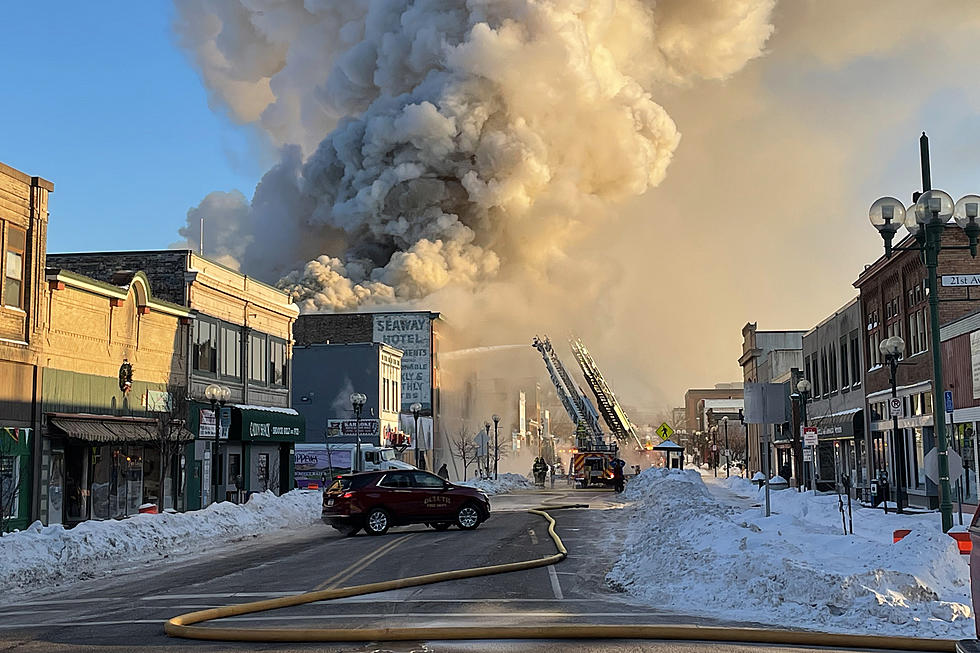 UPDATES: Old Seaway Hotel Building Heavily Damaged By Fire