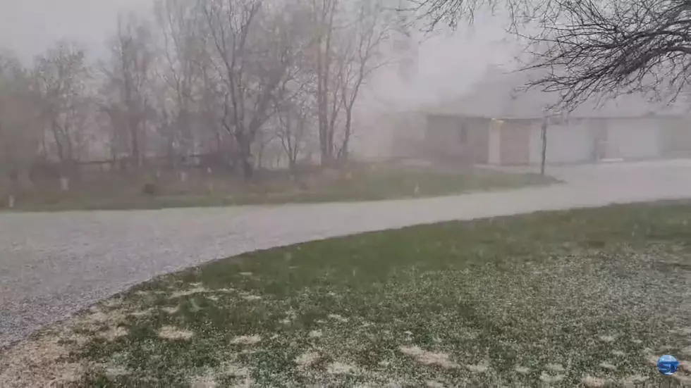 Watch: Crazy Early May Hail Storm Hits Minnesota