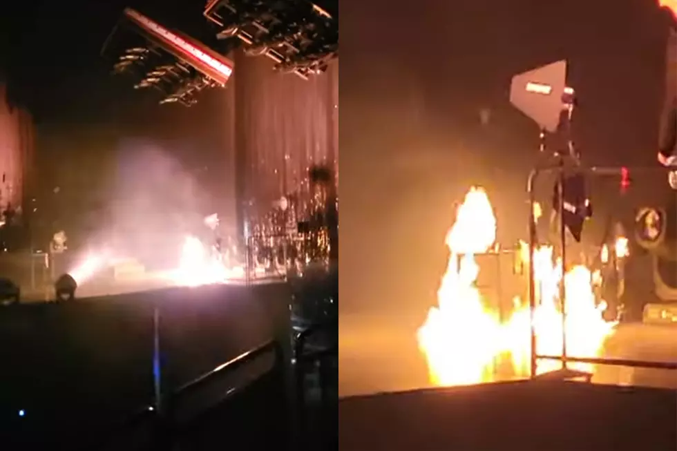 A Fire Broke Out On Stage During Panic At The Disco Show In St. Paul