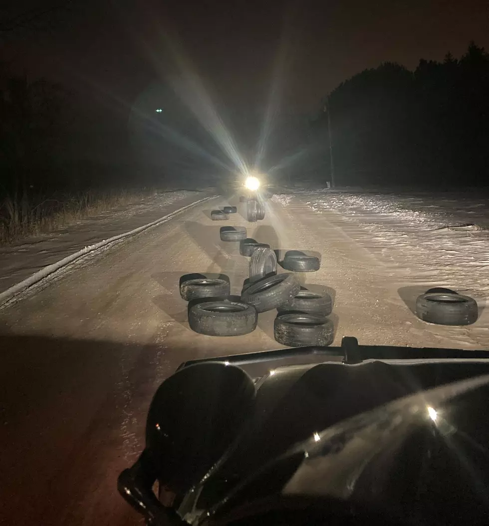 Somebody Dumped Over 100 Tires On A Minnesota Road, Police Looking For Answers