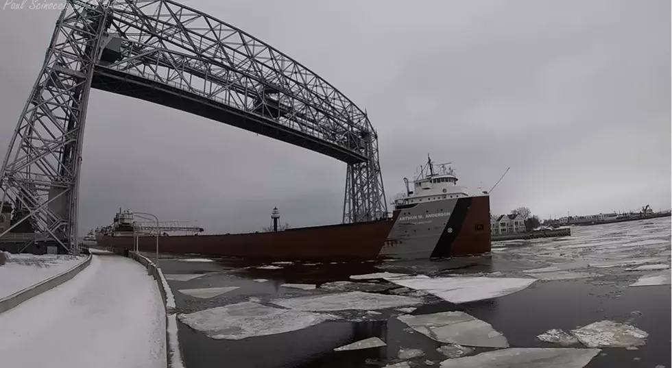 WATCH: The Surprising First Arrival Of 2023 In The Duluth Harbor