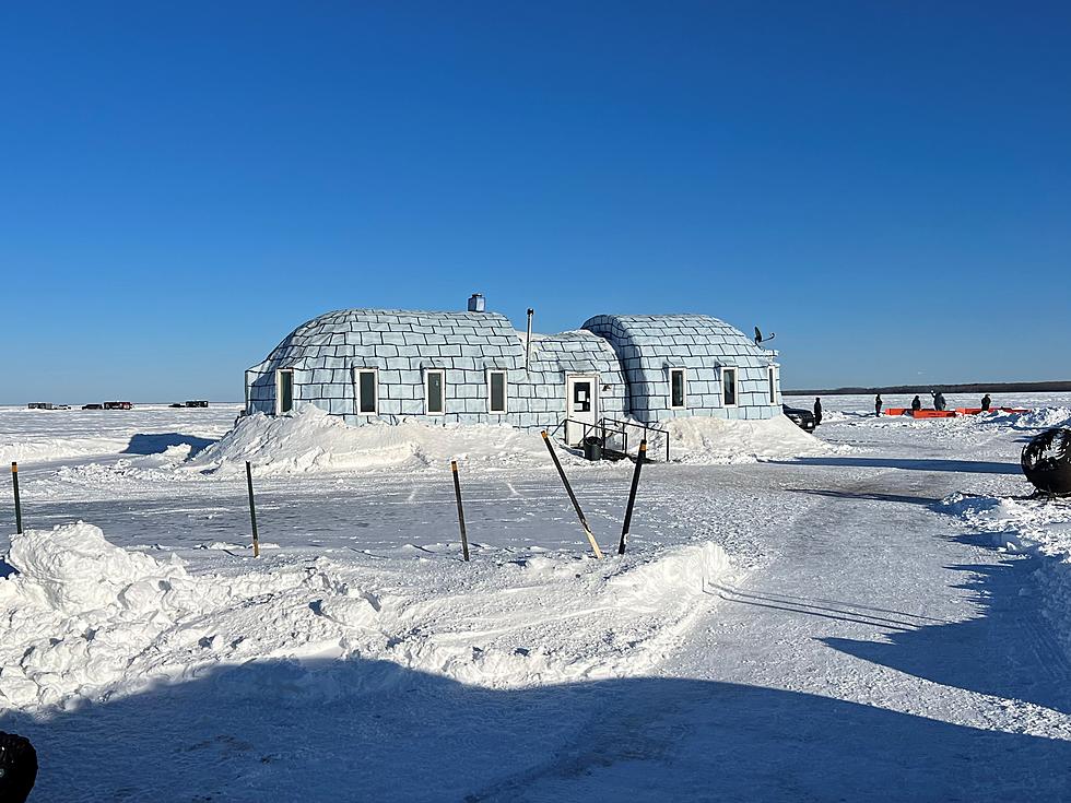 Minnesota’s Famous On-Lake ‘Igloo’ Ice Bar Open For The 2024 Winter Season