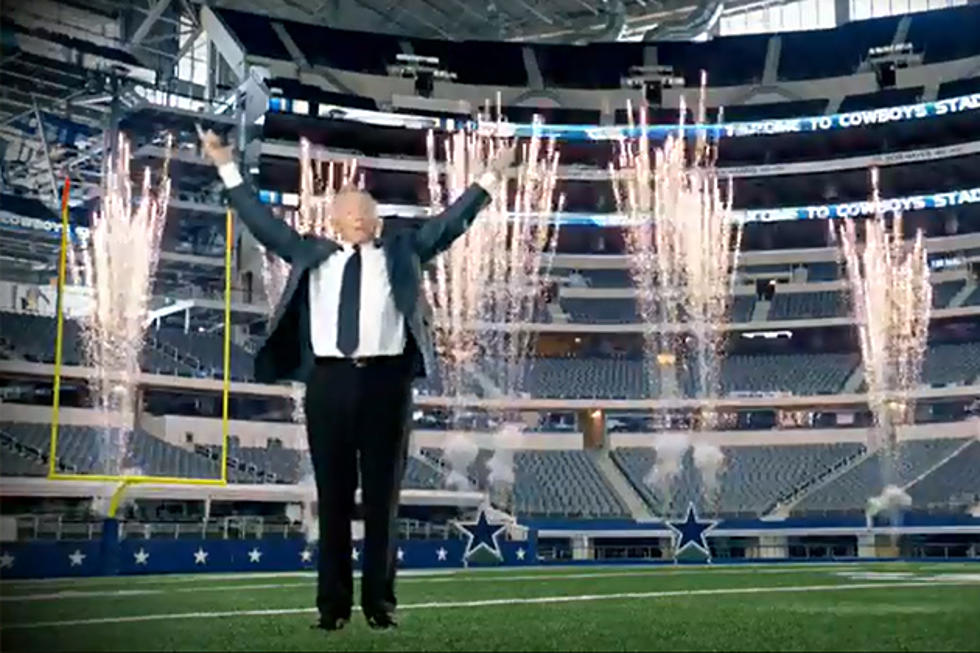 Dallas Cowboys Owner Jerry Jones Raps in a Pizza Commercial [VIDEO]