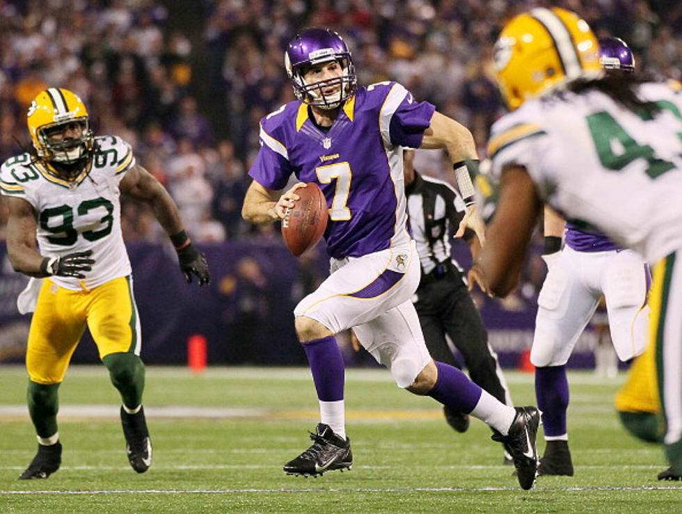Vikings Announce Christian Ponder Will Start Against Packers Following Being Benched Last Week