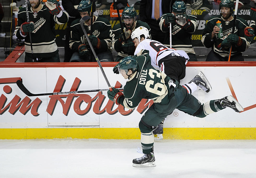 Wild Lose Coyle to Injury for 3 to 4 Weeks; Zucker Recalled