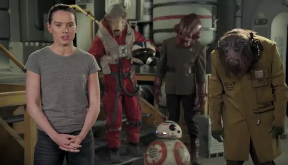 Daisy Ridley Wishes You a Happy Star Wars Day [VIDEO]