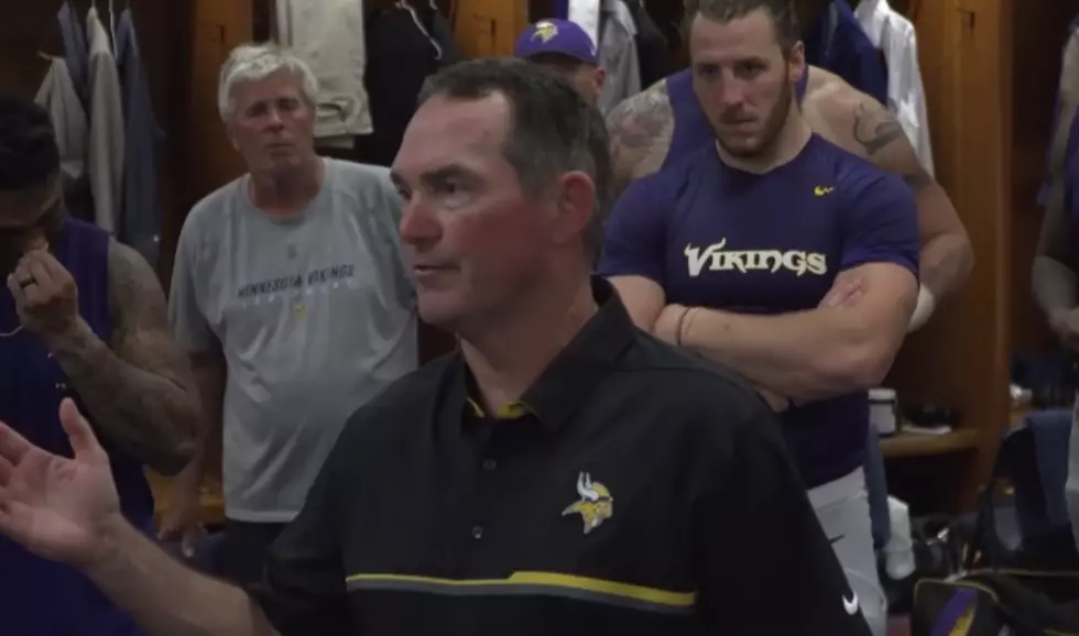 Watch Vikings Coach Mike Zimmer&#8217;s Post-Game Locker Room Speech
