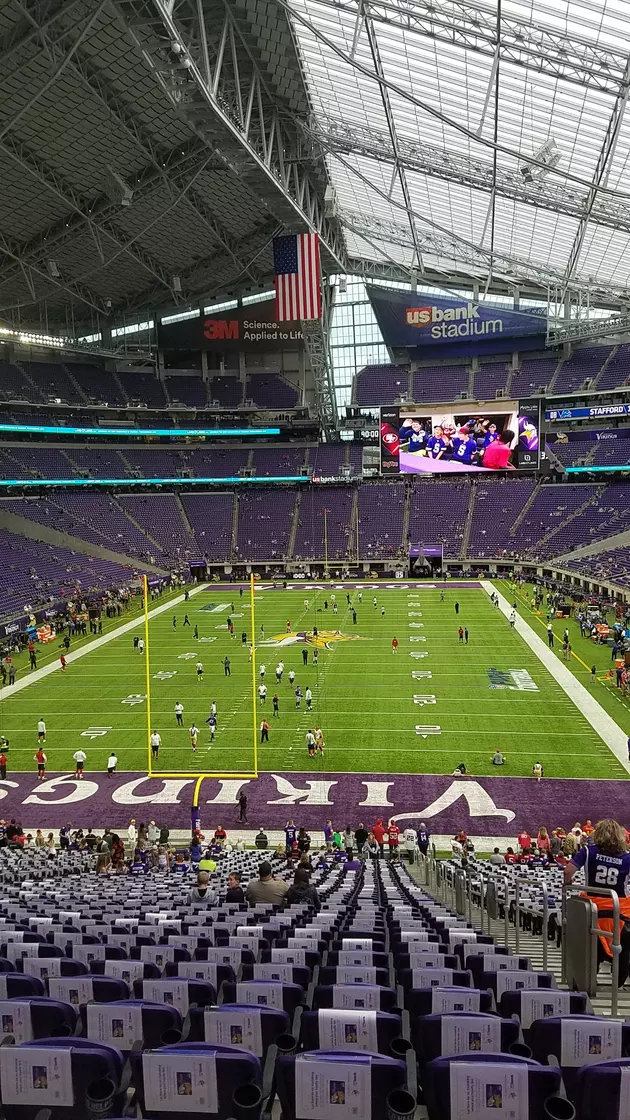 My Second Time at U.S. Bank Stadium for a Game