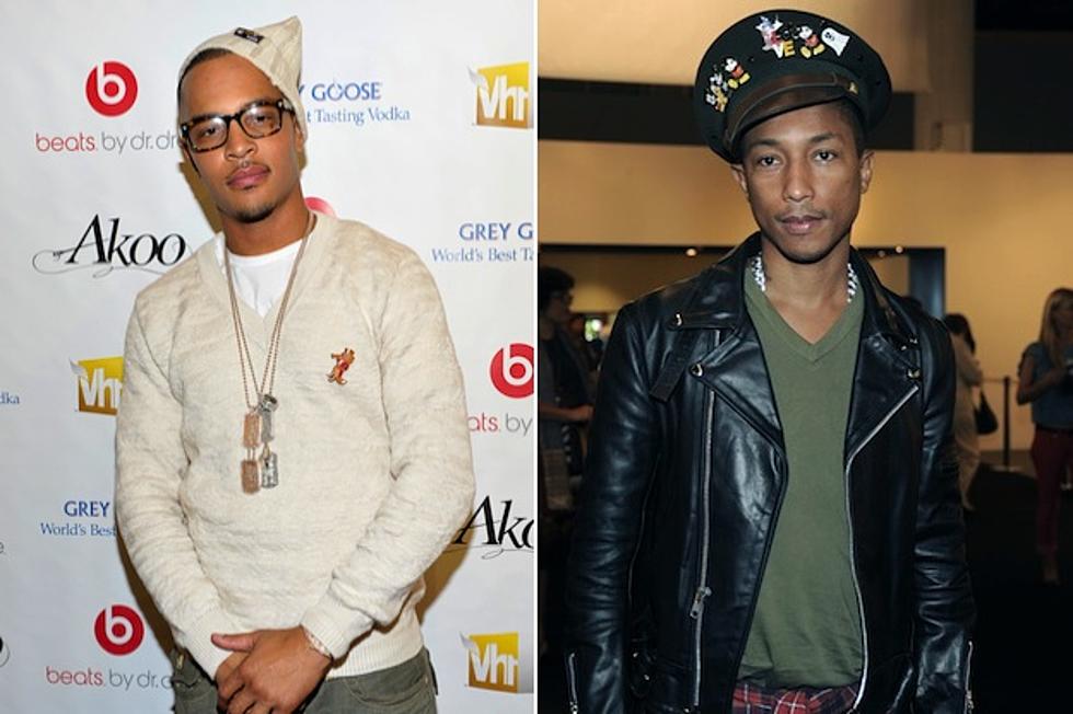 T.I. + Pharrell Williams Show Off Their Kingly Status in ‘Here Ye, Here Ye’ Video