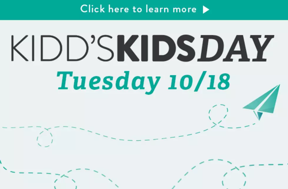 Kidd's Kids Day is Tuesday