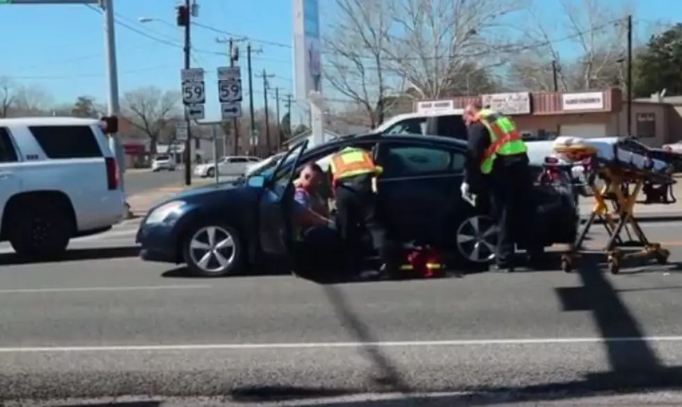 Lufkin EMS and Police Respond To Unconscious Driver Call