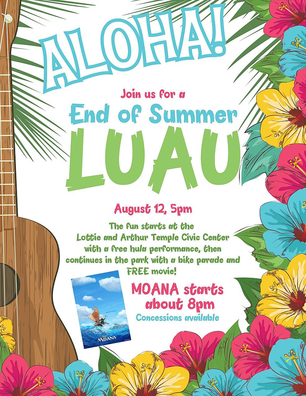 Experience The End-of-Summer Luau With Moana