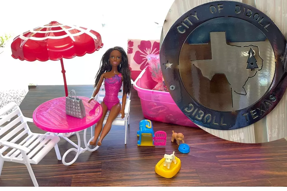 Barbie Doll Left At Diboll, Texas City Hall Has Some Fun