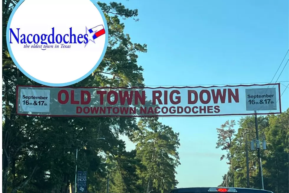 Main Street Closed In Nacogdoches, Texas For Old Town Rig Down