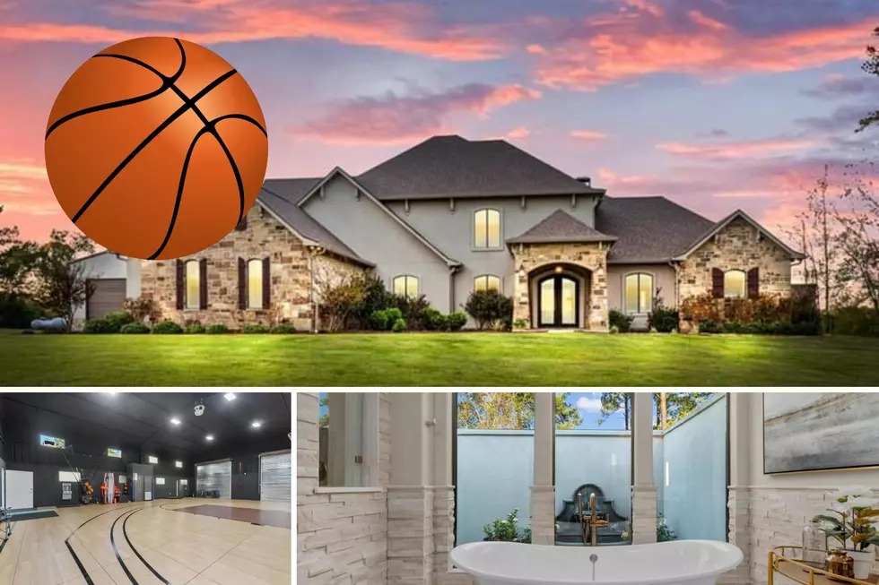 $1.49M Hudson, Texas Home Has Its Own Indoor Basketball Court