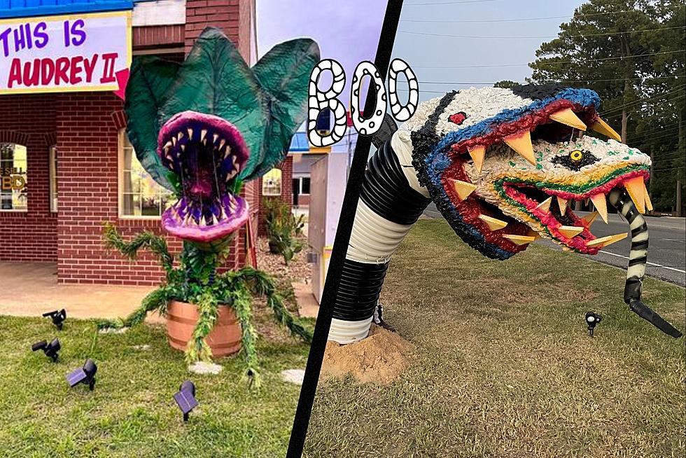 Amazing Little Shop Of Horrors Display In Lufkin, Texas