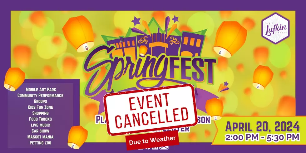 Festival In Downtown Lufkin Canceled Due To Rain