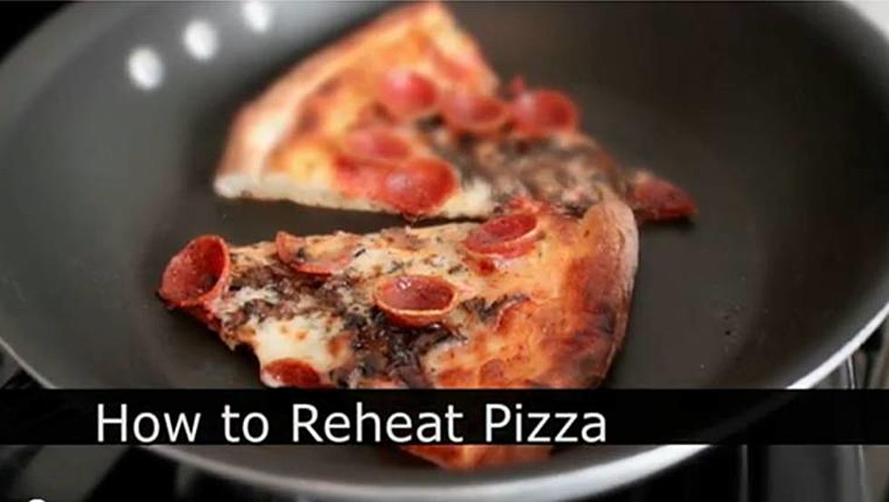 The Best Way to Reheat Leftover Pizza [VIDEO]