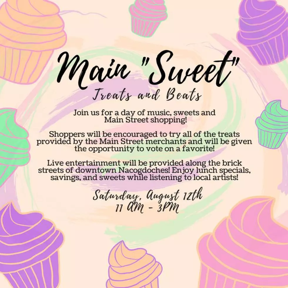 What is Main ‘Sweet’ Treats and Beats In Nacogdoches?