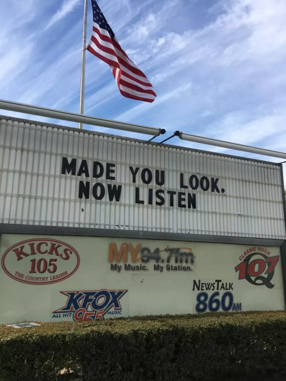 This is What Happens When Radio Guys Run Out Of Sign Ideas