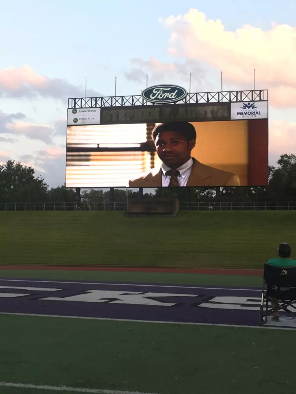 Homer Bryce Stadium As A Drive-In Theater…? Anybody…?