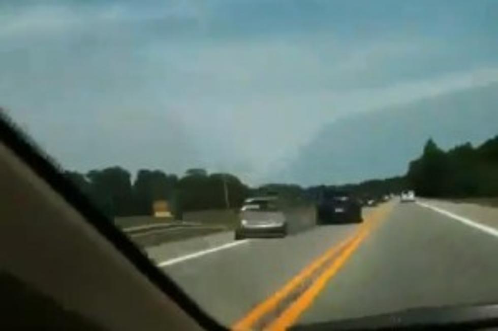 Man Causes Accident While Allegedly Texting and Driving (VIDEO)