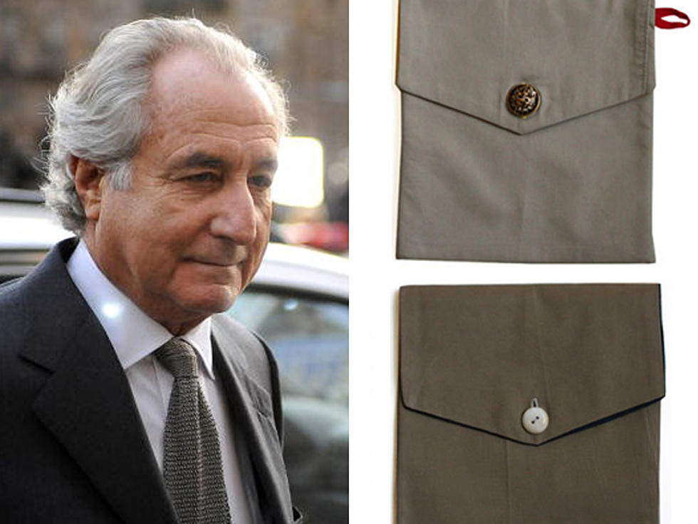 Bernie Madoff’s Pants Recycled Into iPad Cases