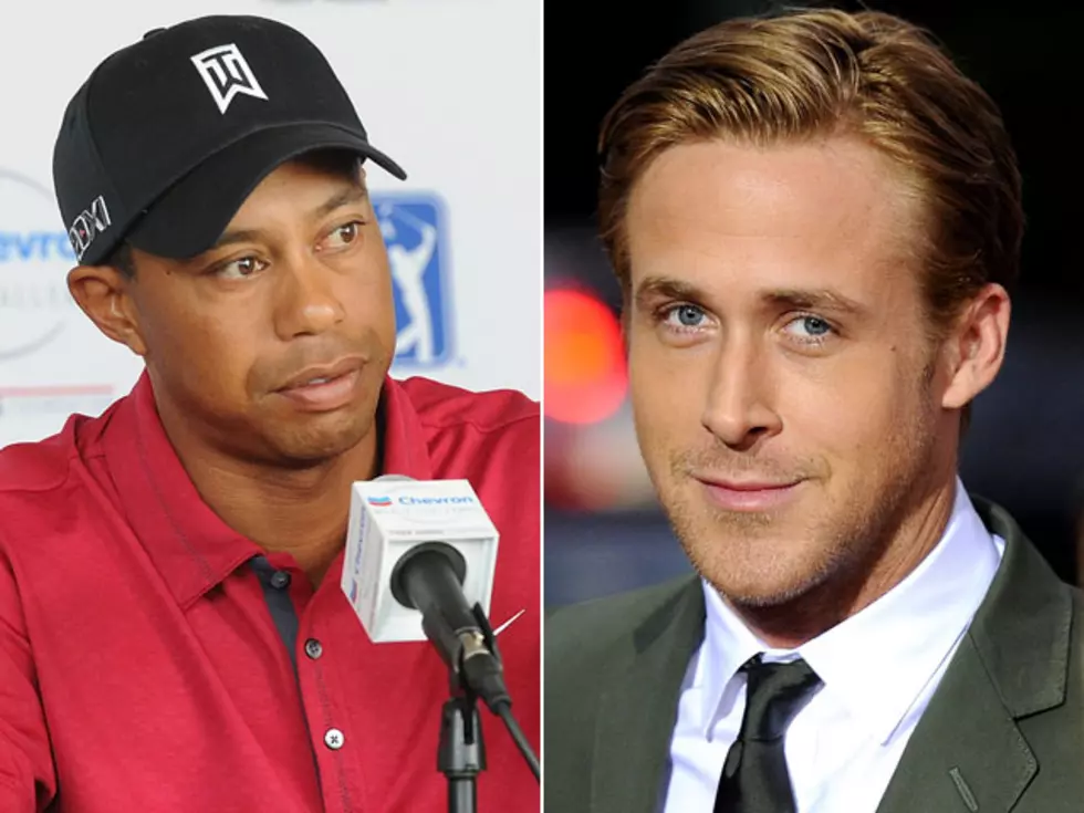 Ryan Gosling ‘Inspired’ Tiger Woods Hot Dog Thrower