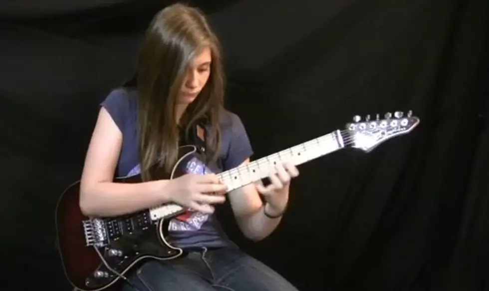 14-Year-Old Girl Is Guitar Hero [VIDEO]