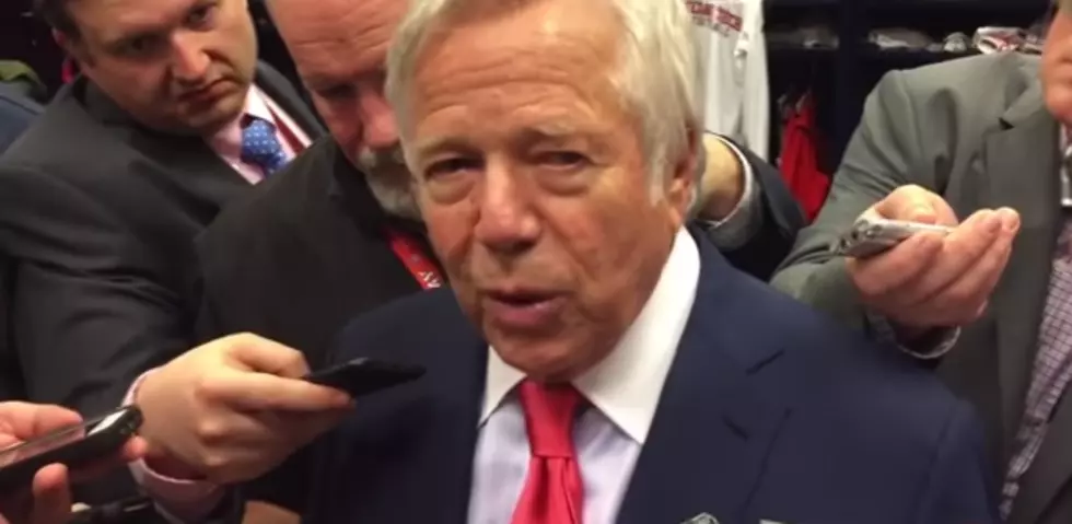 WATCH: Patriots Owner Wasted No Time Handing Out Cigars After Super Bowl Win [VIDEO]