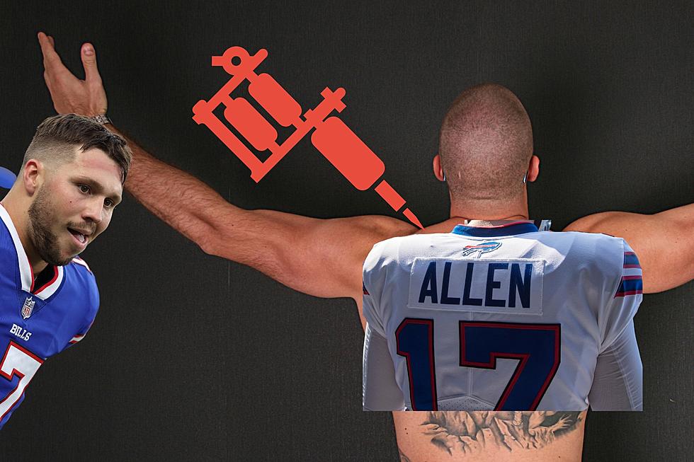 Look at This Massive Josh Allen Back Tattoo