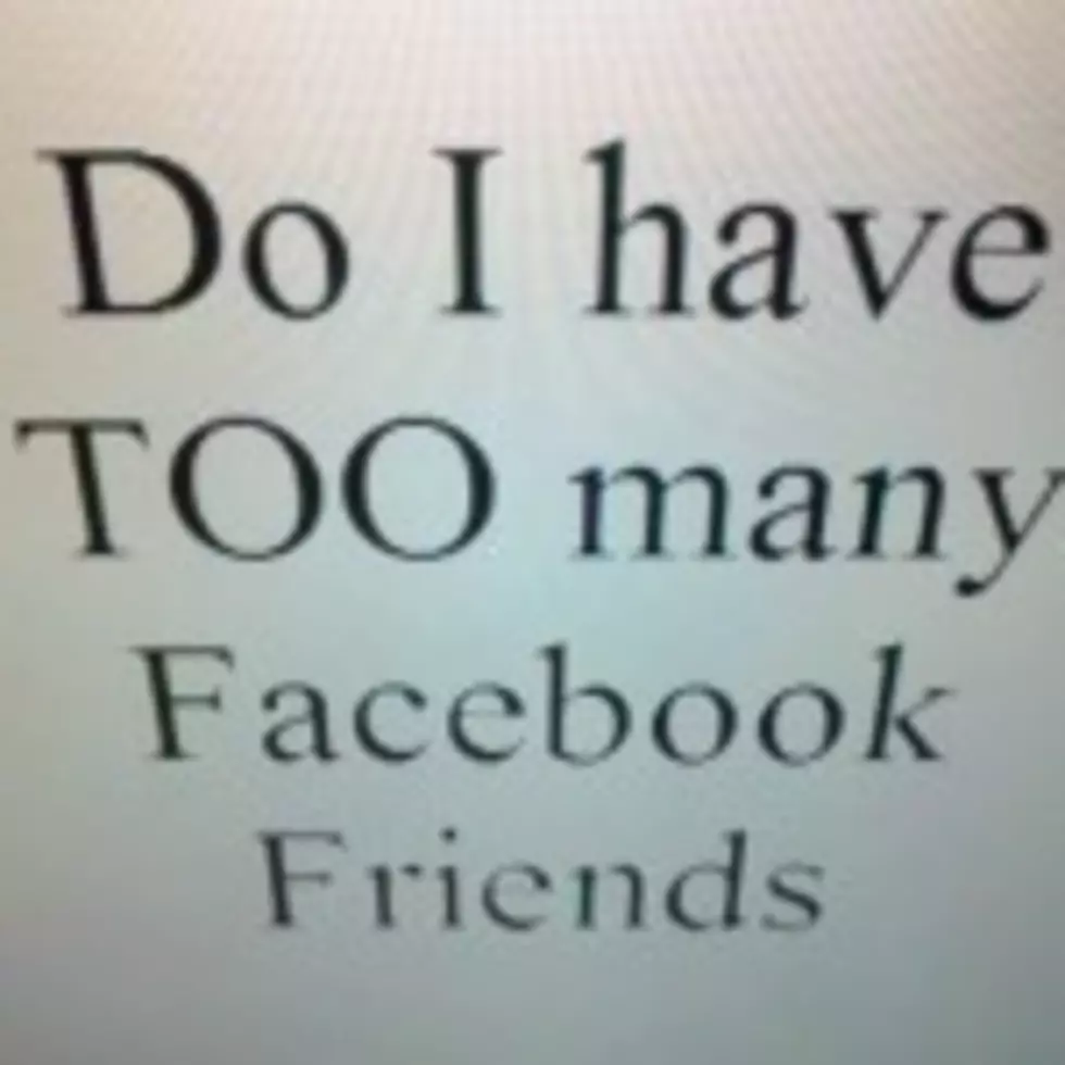 Too Many Facebook Friends Means Too Much Stress