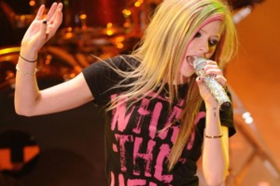 Avril Lavigne Drops F-Bomb During Postgame Performance [VIDEO]