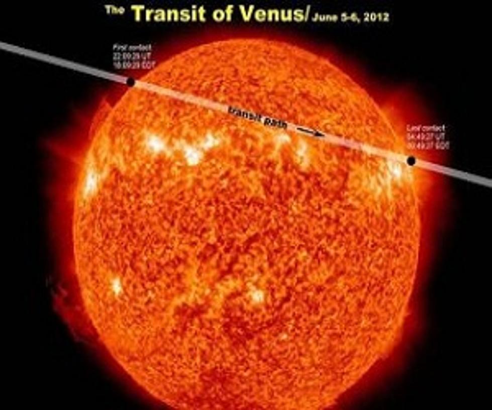 Catch A Rare Site Called The Transit Of Venus Happening This Afternoon At 5:04 PM CDT.