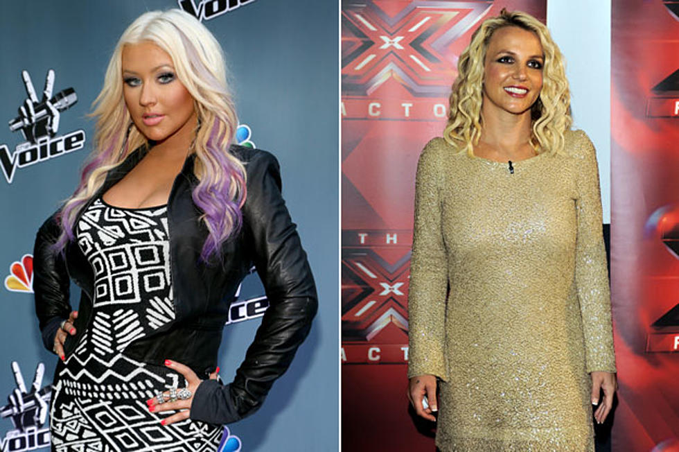 Chiming In Again It’s Christina Aguilera About Britney Spears as an ‘X Factor’ Judge
