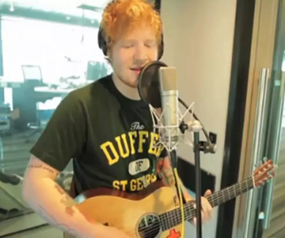Hear Ed Sheeran Cover Taylor Swift[VIDEO]