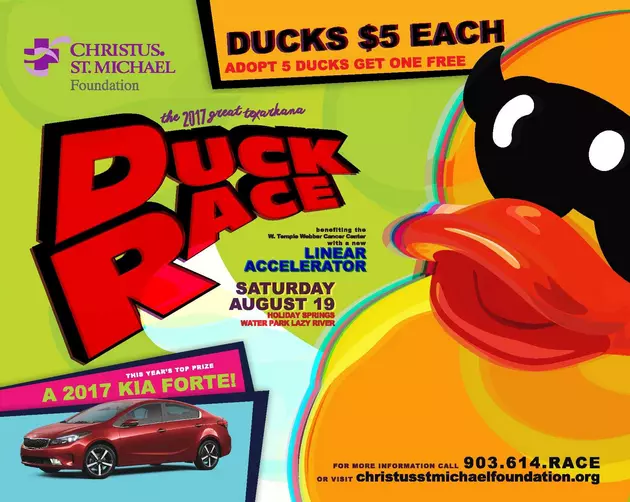 Adopt a Duck to Race for Prizes on Saturday