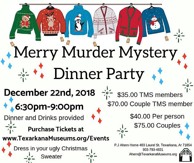 Merry Murder Mystery Dinner Party December 22